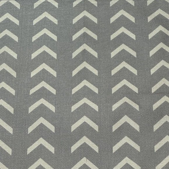 Unbranded 1 Pillowcase Cover Grey White Arrow Head Handmade Zip Closure Home Dec - Picture 2 of 5